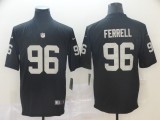 Nike Oakland Raiders #96 Clelin Ferrell Black Men's Stitched NFL Vapor Untouchable Limited Jersey