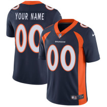 Nike NFL Denver Broncos Customized Navy Blue Vapor Untouchable Limited Jersey