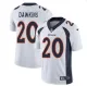 Nike Denver Broncos #20 White Vapor Untouchable Limited Player NFL Jersey