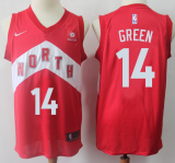 Men's Nike Toronto Raptors #14 Danny Green Red Basketball Swingman Edition Jersey