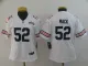 Women Chicago Bears #52 Khalil Mack White 2019 100th Season Limited Stitched NFL Jersey
