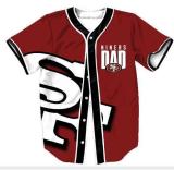 San Francisco 49ers New Style Baseball Customized Jersey