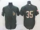 Los Angeles Dodgers #35 Bellinger Green Salute To Service Men Jersey