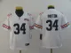Youth Chicago Bears #34 Walter Payton White 2019 100th Season Limited Stitched NFL Jersey