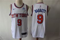 NBA New York Knicks  #9 RJ Barrett White 2019 Draft Nike Men Jersey