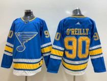 NHL Blues 90 Ryan O'Reilly Winter Classic Blue Adidas Men Jersey