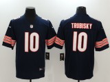 New Nike Chicago Bears 10 Trubisky Navy Blue 2017 Vapor Untouchable Limited Jersey