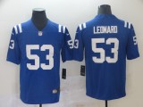 Men's Indianapolis Colts #53 Darius Leonard Royal Blue Vapor Untouchable Limited Stitched Jersey