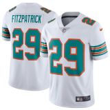 NFL Miami Dolphins #29 Fitzpatrick White Vapor Untouchable Limited Jersey