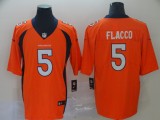 Nike Denver Broncos #5 Joe Flacco Orange Alternate Vapor Untouchable Limited Player NFL Jersey