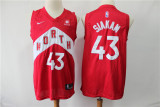 NBA Raptors 43 Pascal Siakam Red Earned Edition Nike Men Jersey