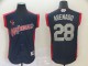 National League #28 Nolan Arenado Navy 2019 MLB All-Star Game Workout Jersey