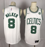 NBA Boston Celtics 8 Kemba Walker White Nike Men Jersey