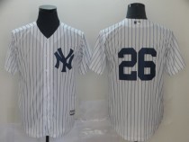 New York Yankees #26 LeMahieu White Game Men Jersey