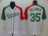 Los Angeles Dodgers #35 Bellinger White Mexican Heritage Culture Night Mexico Jersey 