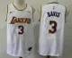 NBA Lakers #3 Anthony Davis White Nike Swingman Men Jersey With Logo
