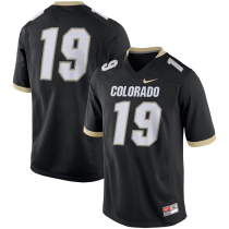 NCAA Colorado Buffaloes #19 Rashaan Salaam Black Jerseys