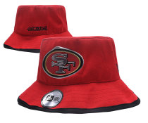  San Francisco 49ers Red Fisherman's Hat