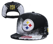 NFL Pittsburgh Steelers Black Fashiion Snapbacks Hats