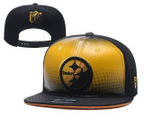 NFL Pittsburgh Steelers Yellow Snapbacks Hats