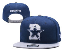 NFL  Dallas Cowboys Blue Snapbacks Hats
