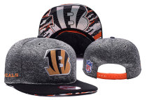 NFL Cincinnati Bengals Grey Fashion Snapback Hats