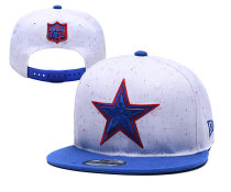 NFL  Dallas Cowboys White Snapbacks Hats