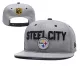 NFL Pittsburgh Steelers Grey Snapbacks Hats