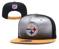 NFL Pittsburgh Steelers grey Fashion Snapbacks Hats