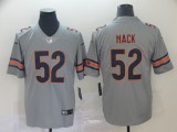 Men's Chicago Bears #52 Khalil Mack Sliver Inverted Legend Men Jersey