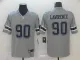 Nike Cowboys #90 Demarcus Lawrence Grey Inverted Legend Men Jersey