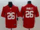  Nike New York Giants #26 Saquon Barkley Red Inverted Legend Men Jersey