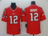 Nike New England Patriots #12 Tom Brady Red Inverted Legend Men Jersey