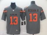 Nike Cleveland Browns #13 Odell Beckham Jr. Grey Inverted Legend Men Jersey