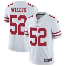 Mens San Francisco 49ers #52 Patrick Willis White Vapor Untouchable Limited Player Jersey