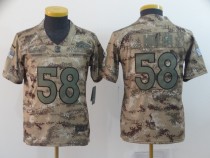 Youth Denver Broncos #58 Miller Camo Salute to Service Player NFL Jersey