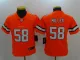 Youth Denver Broncos #58 Miller Orange Color Rush Limited Player NFL Jersey
