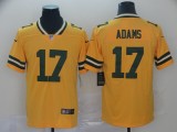 Nike Packers #17 Davante Adams Gold Inverted Legend Men Jersey