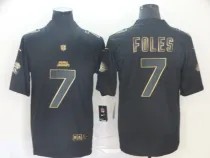 Nike Jaguars #7 Nick Foles Black Gold Vapor Untouchable Limited Men Jersey
