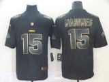 Nike Chiefs #15 Patrick Mahomes Black Gold Vapor Untouchable Limited Men Jersey