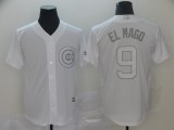 MLB Cubs #9 Javier Baez El Mago White 2019 Players Weekend Player Men Jersey