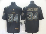 Nike Raiders #34 Bo Jackson Black Gold Vapor Untouchable Limited Men Jersey