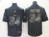 Nike Bears #34 Walter Payton Black Gold Vapor Untouchable Limited Men Jersey