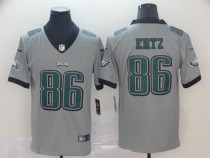 Men's Nike Philadelphia Eagles #86 Ertz Grey Inverted Legend Men Jersey