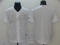 MLB Met Blank White 2019 Players' Weekend Player Men Jersey