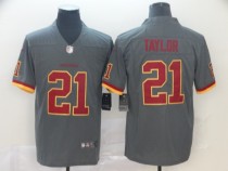 Men's Nike Washington Redskins #21 Taylor Grey Inverted Legend Men Jersey