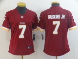 Women Nike Washington Redskins #7 Haskins Burgundy Jr Vapor Untouchable Limited Jersey