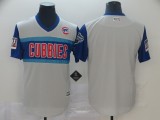 MLB Cubs Blank Gray 2019 MLB Little League Classic Team Men Jersey