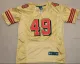 Men's Nike Customized San Francisco 49ers Gold Elite Jersey