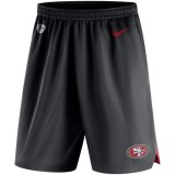 Nike NFL San Francisco 49ers Knit Performance Black Shorts